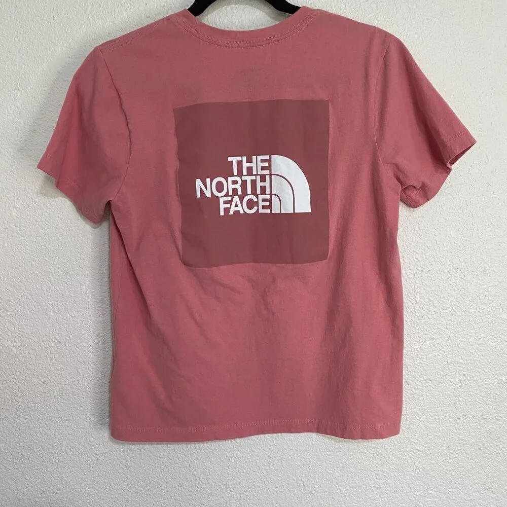The North Face Women's Small Pink Never Stop Exploring Short Sleeve Tee - Picture 2 of 13
